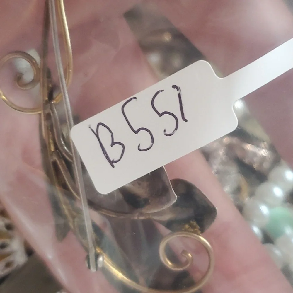 Van dell gold and sterling brooch Whispers  on the wind B551‎